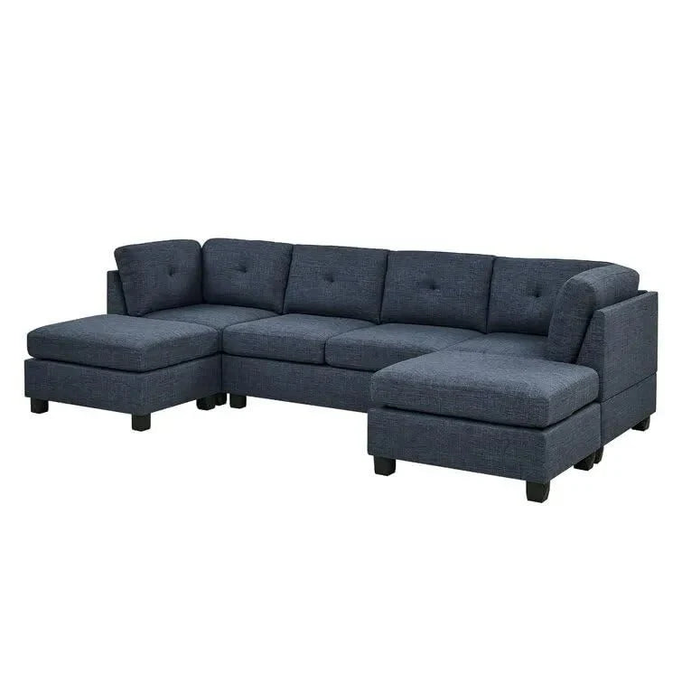 Ailey U-Shape Sofa – Modern Spacious Sectional Couch