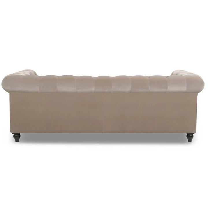 Hendrix Solid Wood Fabric Chesterfield Sofa – Abi Convenient Store