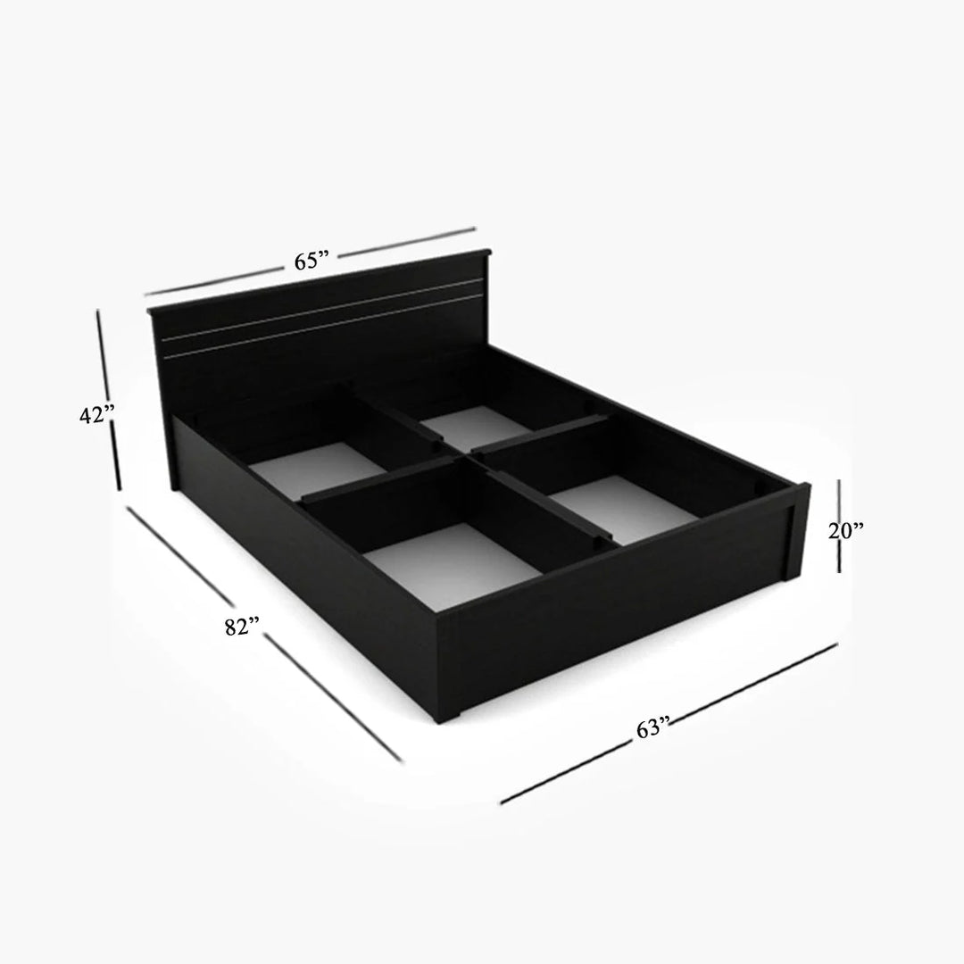 Johan Bed With Box Storage | Abi Convenient Store