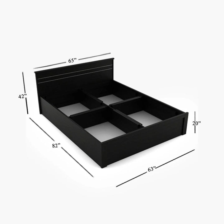 Johan Bed With Box Storage | Abi Convenient Store