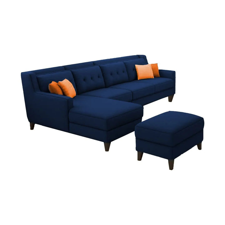 Milner L Shape Sofa with Ottoman – Abi Convenient Store