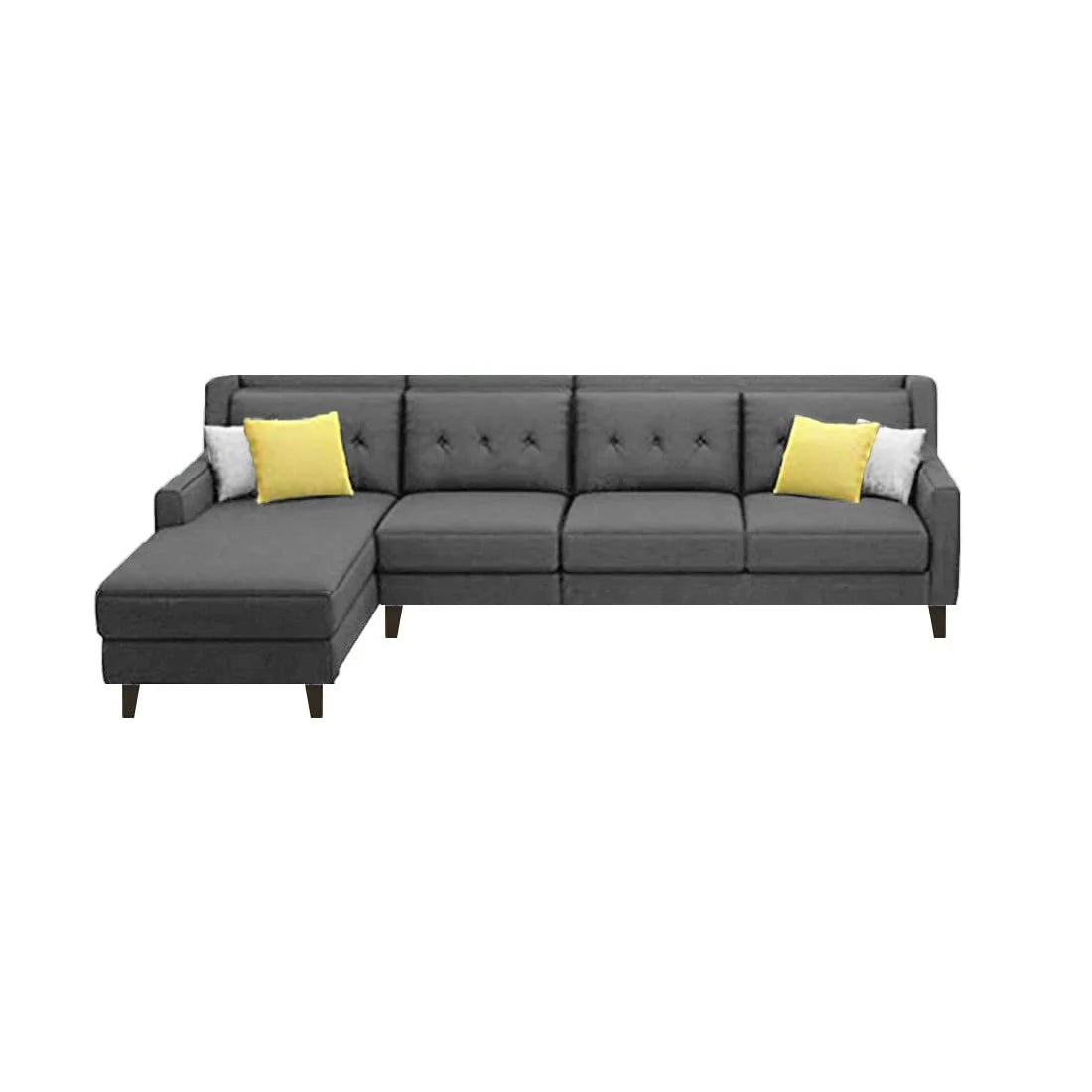 Milner L Shape Sofa with Ottoman – Abi Convenient Store