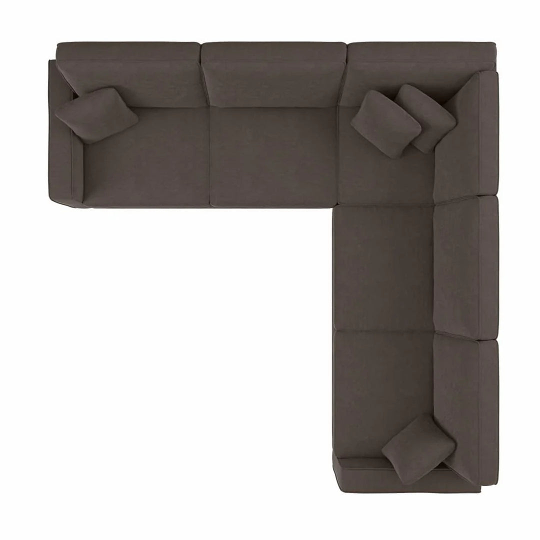 Moscow 5 Seater Corner L Shape Sofa – Spacious & Elegant Sectional