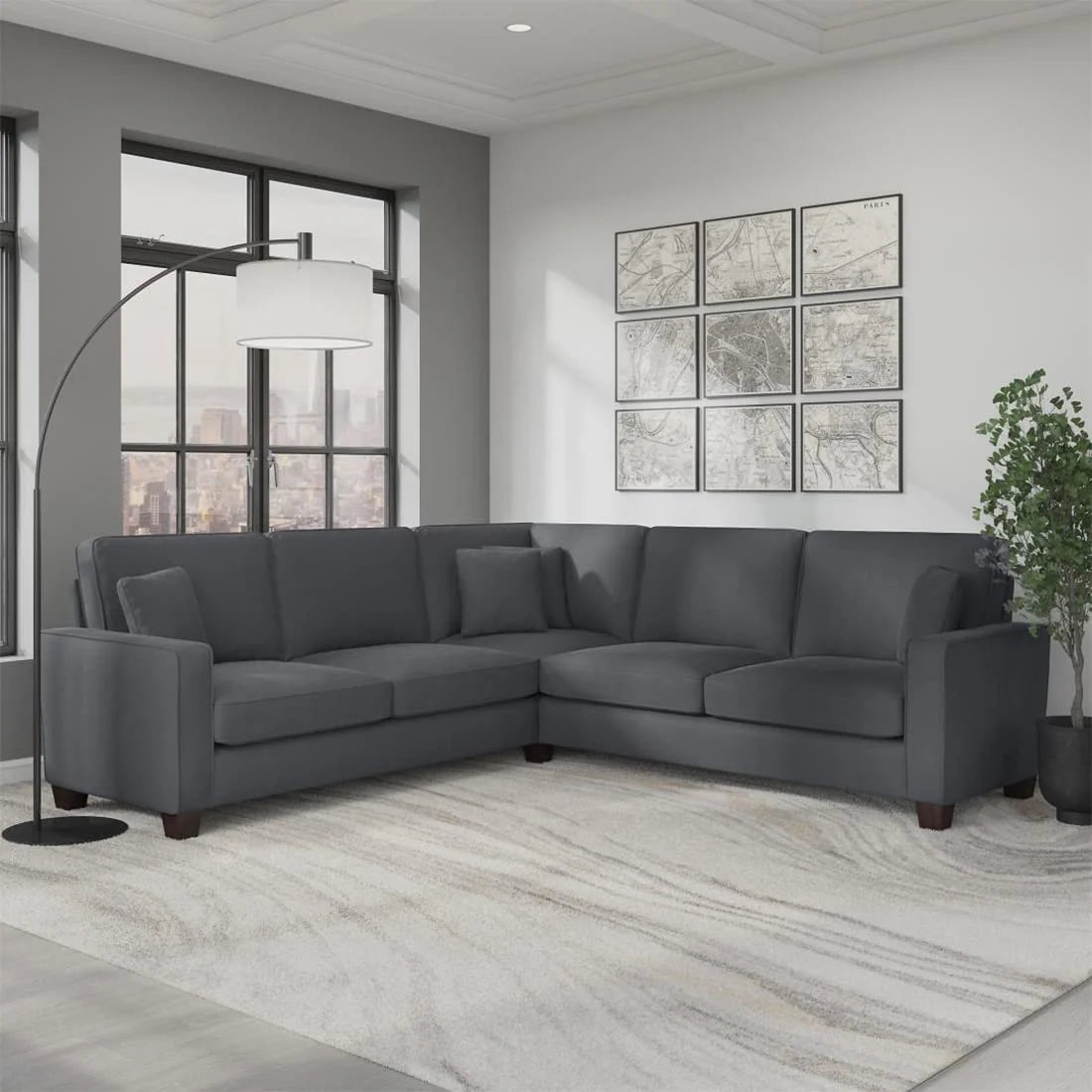 Moscow 5 Seater Corner L Shape Sofa – Spacious & Elegant Sectional