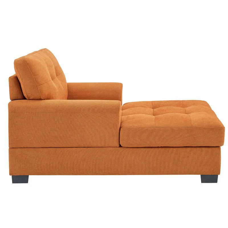Smithy Tufted Recessed Arms Chaise Longue Sofa | Arm Chair – Abi Convenient Store