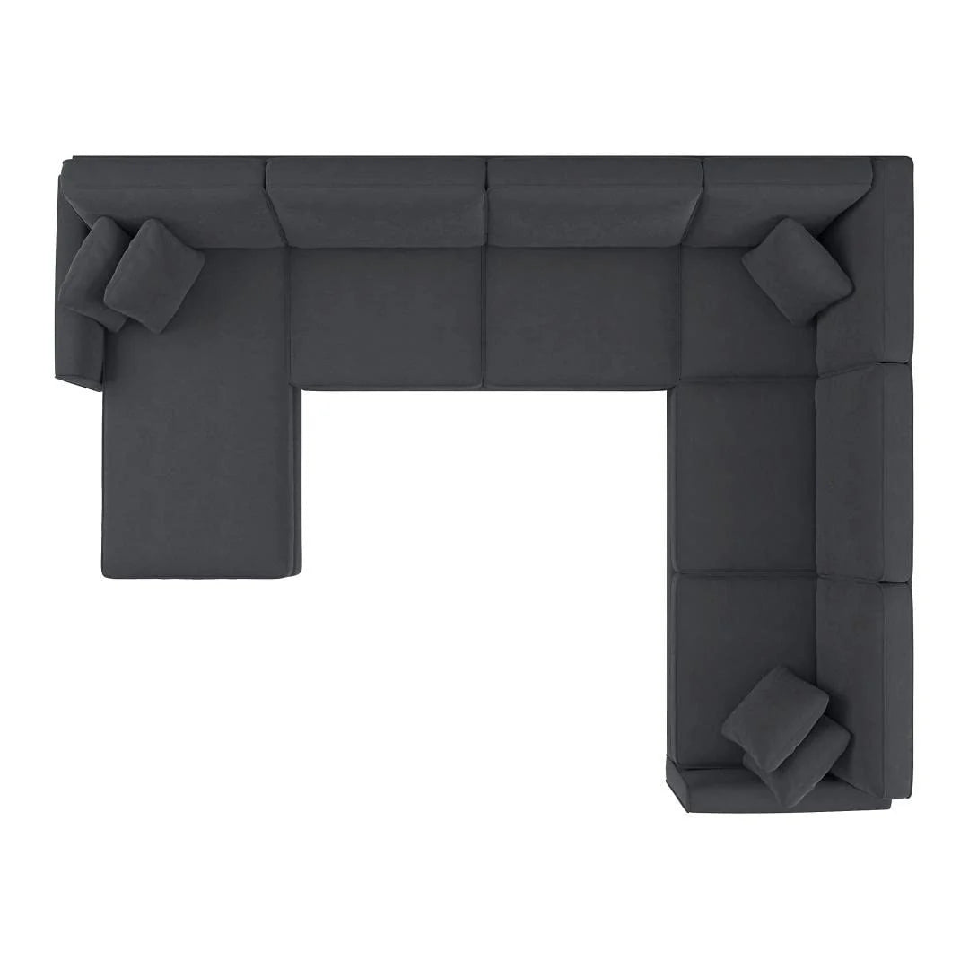 Moscow U-Shape Sofa – Modern Spacious Sectional