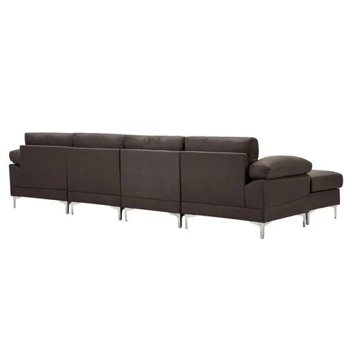Coral 6 Seater U-Shape Sofa – Modern Family Sectional Couch