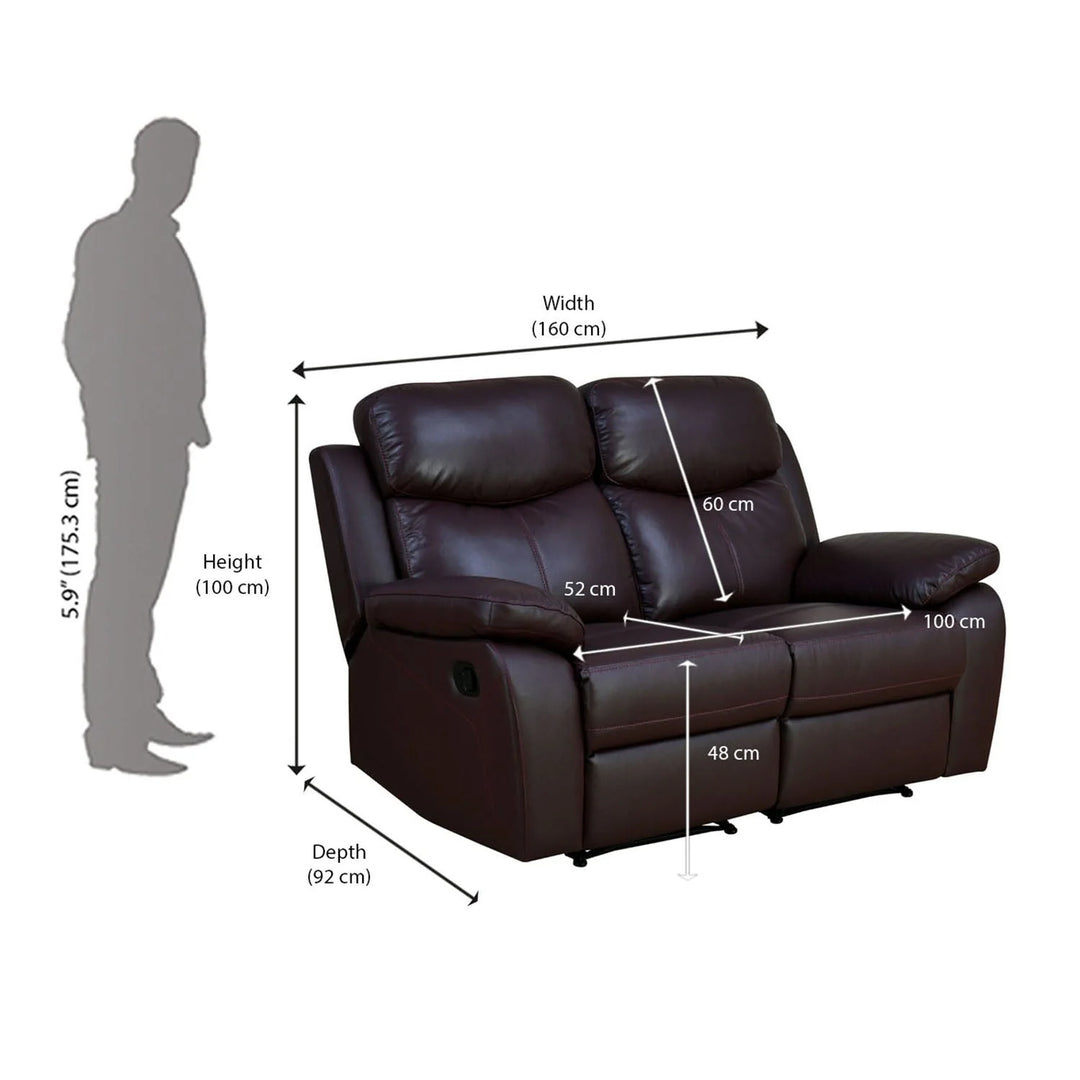 Weston Leatherette Manual Recliner | 1, 2, 3 Seater – Abi Convenient Store