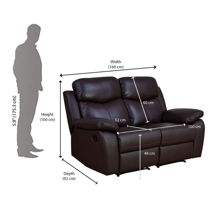 Weston Leatherette Manual Recliner | 1, 2, 3 Seater – Abi Convenient Store