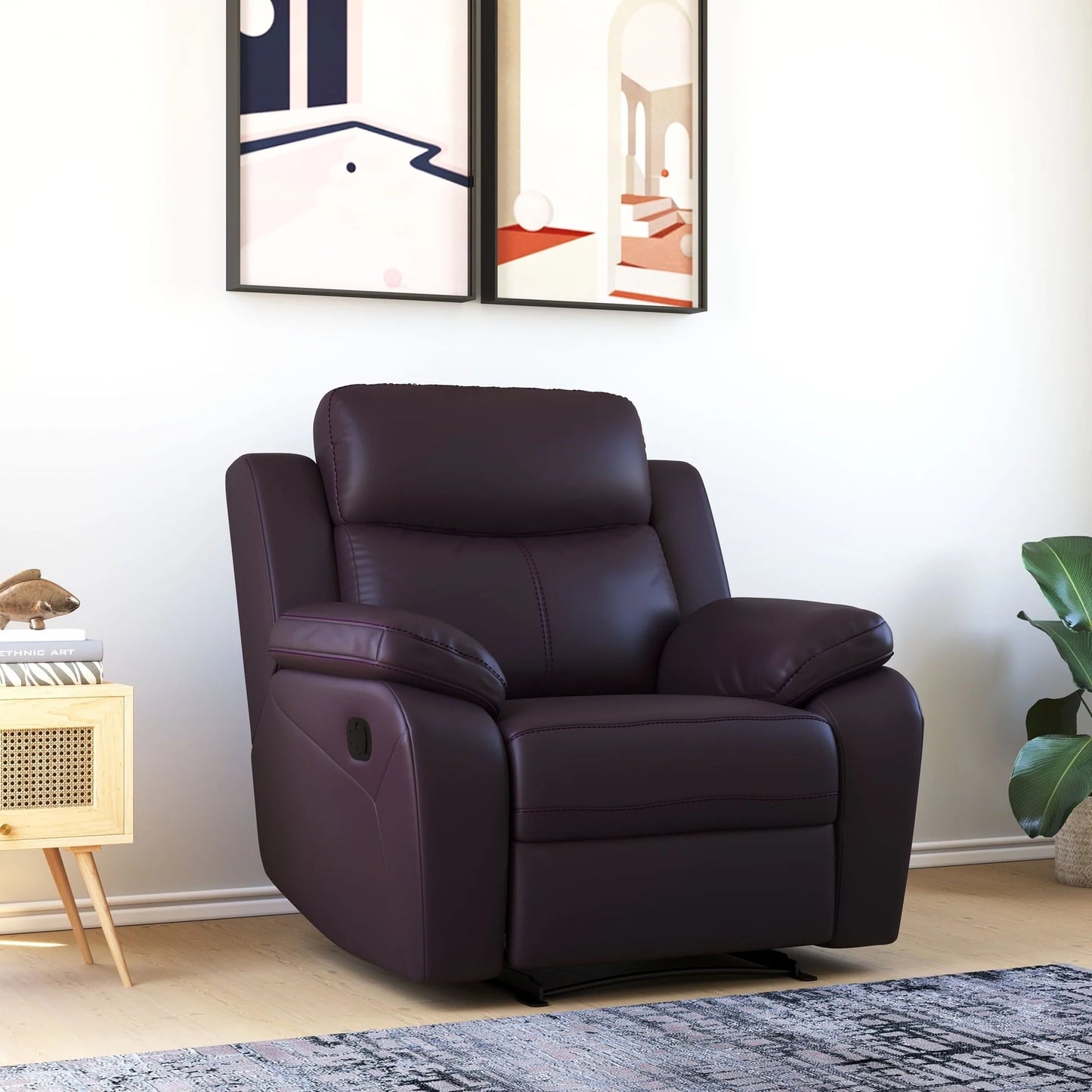 Weston Leatherette Manual Recliner | 1, 2, 3 Seater – Abi Convenient Store