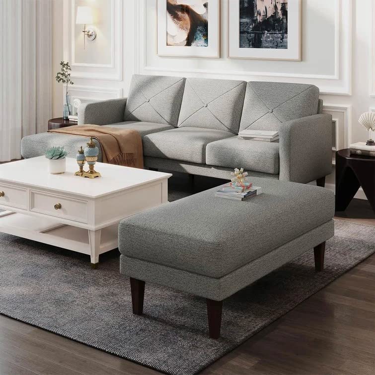 Yuka L Shape Sofa Furniture with 2 Seater Bench – Abi Convenient Store