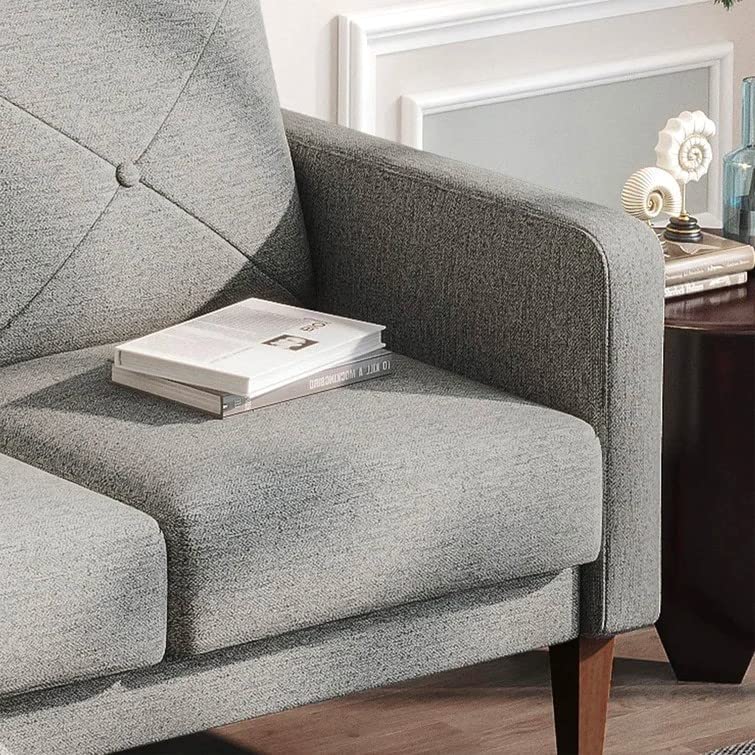 Yuka L Shape Sofa Furniture with 2 Seater Bench – Abi Convenient Store