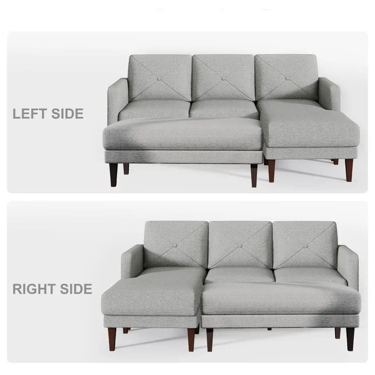 Yuka L Shape Sofa Furniture with 2 Seater Bench – Abi Convenient Store